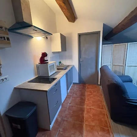 Grand Studio Climatise Proche Centre-Ville Narbonne アパート *